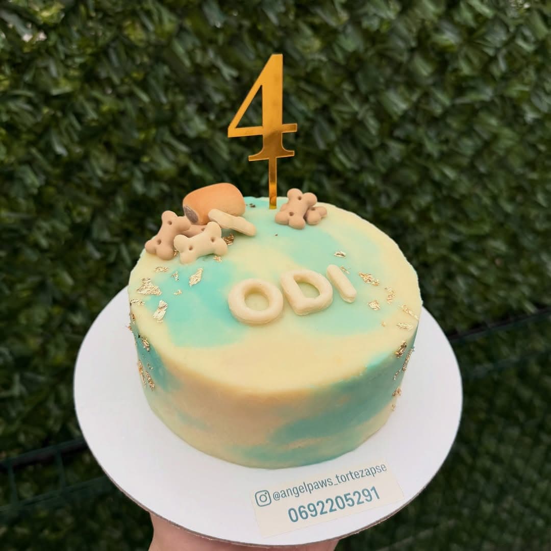 Rođendanska torta za psa Odi - Angel Paws Subotica